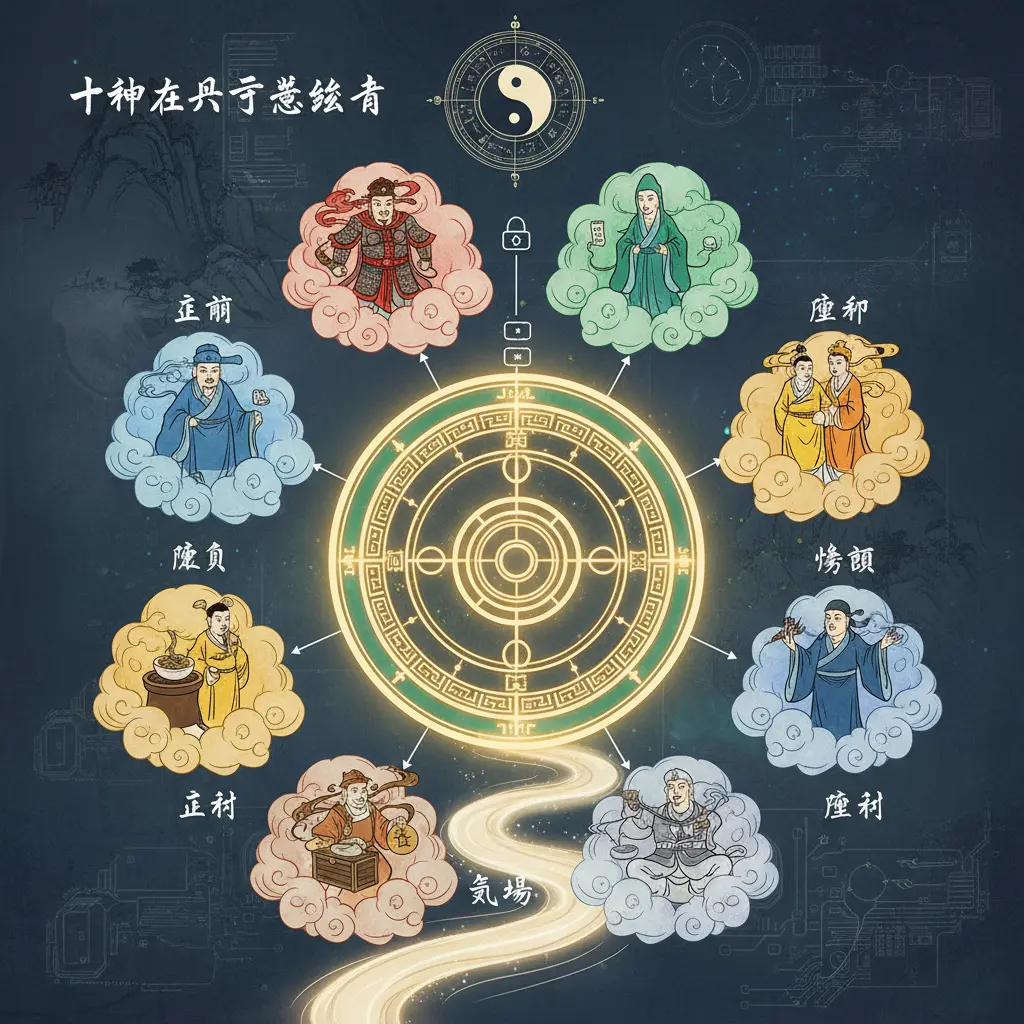 八字怎麼看 - 十神
