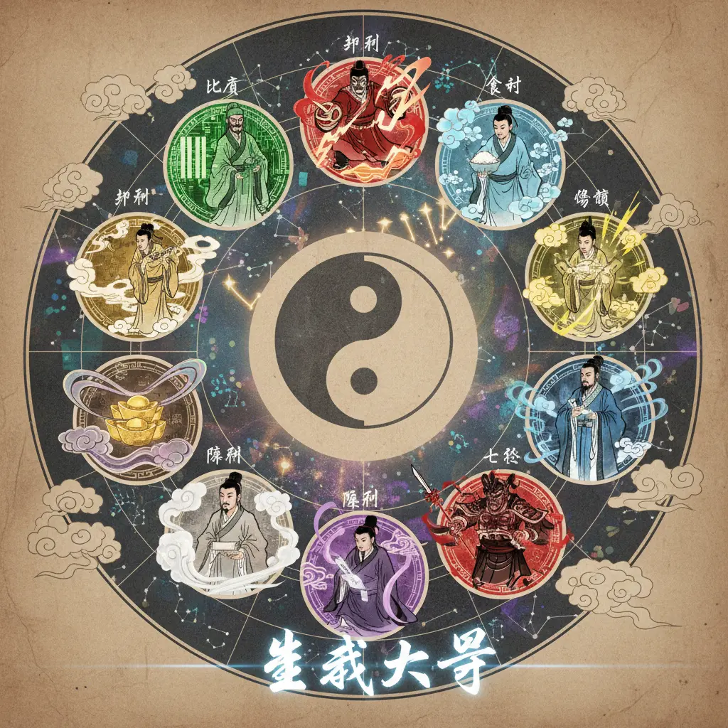 生辰八字 - 十神