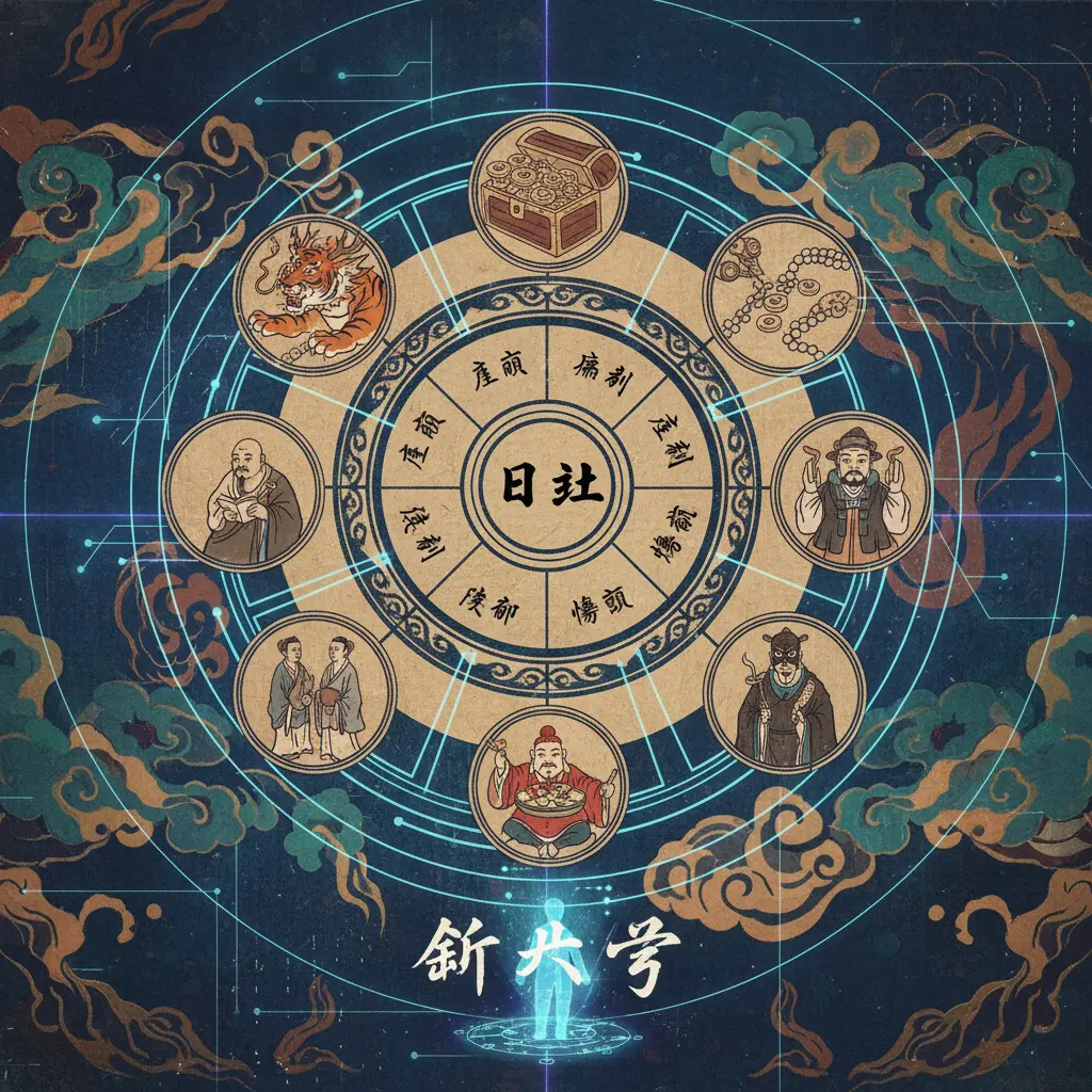 算八字 - 十神